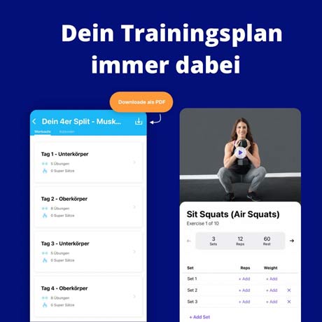 Wöchentliche Check Ins und zusätzlichem Chat-App Support